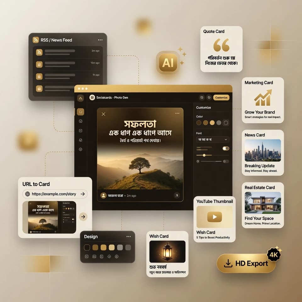 Photocards Generator