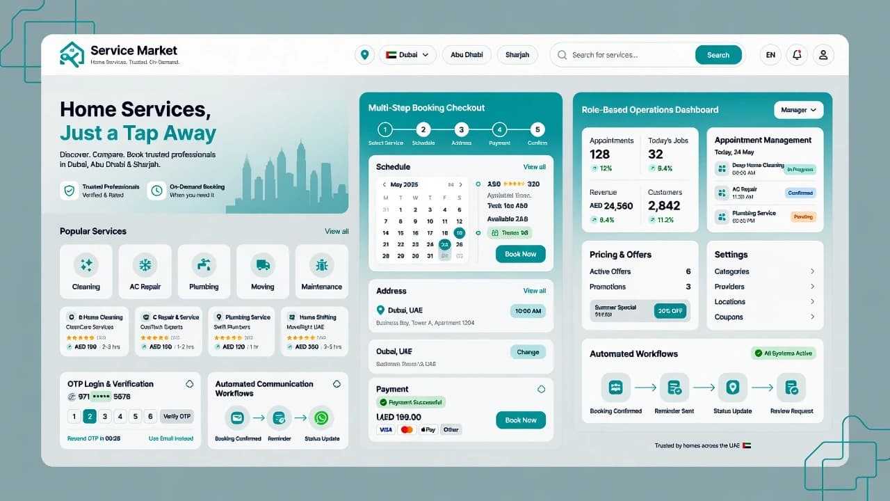 Service Market - On-Demand Banner